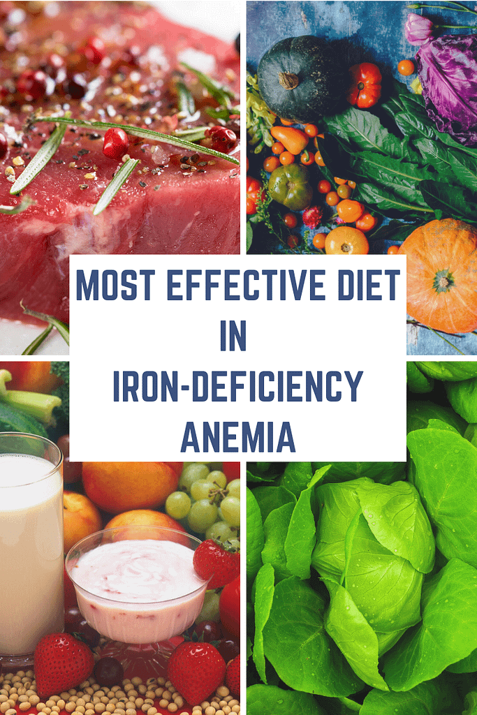 Diet in Irondeficiency Anemia Be Blessed